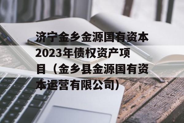 济宁金乡金源国有资本2023年债权资产项目（金乡县金源国有资本运营有限公司）