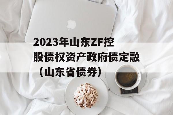 2023年山东ZF控股债权资产政府债定融（山东省债券）