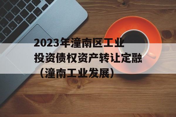 2023年潼南区工业投资债权资产转让定融（潼南工业发展）