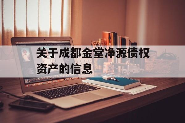 关于成都金堂净源债权资产的信息