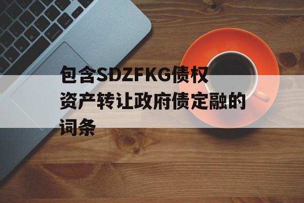 包含SDZFKG债权资产转让政府债定融的词条