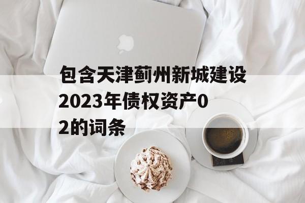 包含天津蓟州新城建设2023年债权资产02的词条