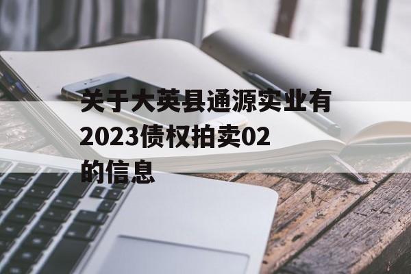 关于大英县通源实业有2023债权拍卖02的信息