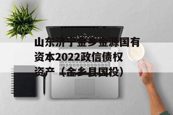 山东济宁金乡金源国有资本2022政信债权资产（金乡县国投）