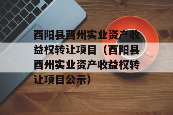 酉阳县酉州实业资产收益权转让项目（酉阳县酉州实业资产收益权转让项目公示）