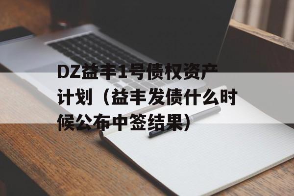 DZ益丰1号债权资产计划（益丰发债什么时候公布中签结果）