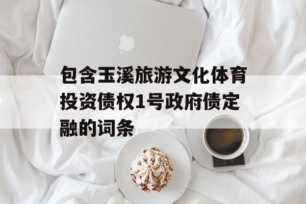 包含玉溪旅游文化体育投资债权1号政府债定融的词条