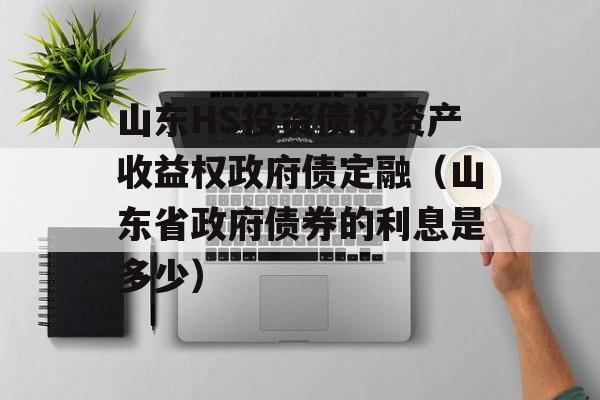 山东HS投资债权资产收益权政府债定融（山东省政府债券的利息是多少）