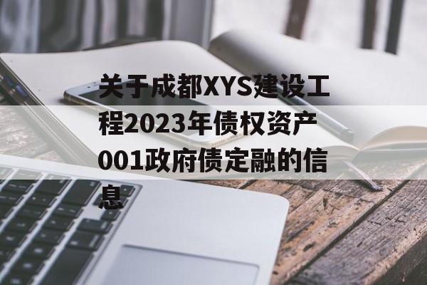 关于成都XYS建设工程2023年债权资产001政府债定融的信息