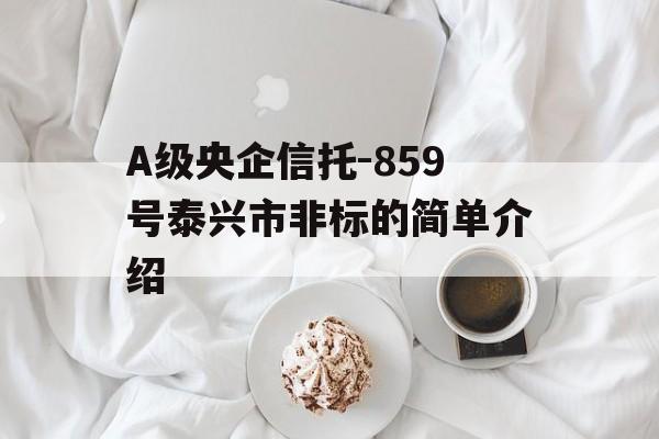 A级央企信托-859号泰兴市非标的简单介绍