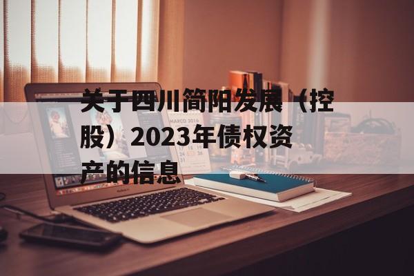 关于四川简阳发展（控股）2023年债权资产的信息