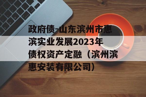 政府债-山东滨州市惠滨实业发展2023年债权资产定融（滨州滨惠安装有限公司）