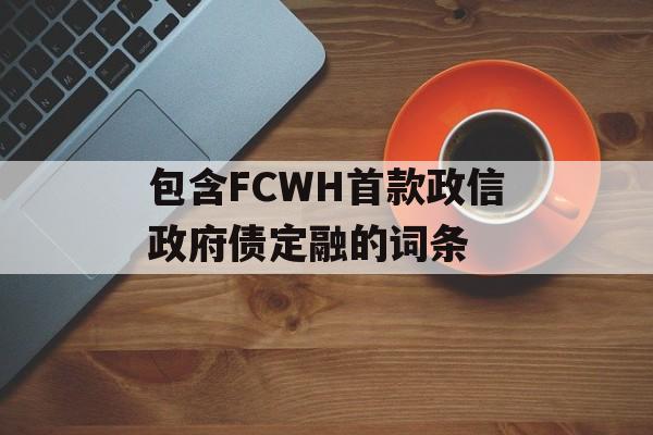 包含FCWH首款政信政府债定融的词条