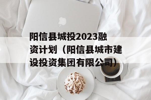 阳信县城投2023融资计划（阳信县城市建设投资集团有限公司）