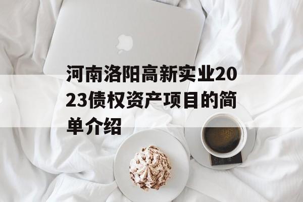 河南洛阳高新实业2023债权资产项目的简单介绍