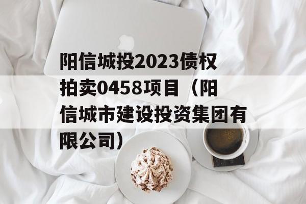 阳信城投2023债权拍卖0458项目（阳信城市建设投资集团有限公司）