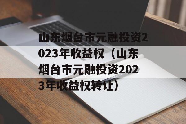 山东烟台市元融投资2023年收益权（山东烟台市元融投资2023年收益权转让）