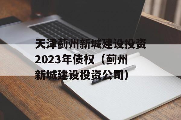 天津蓟州新城建设投资2023年债权（蓟州新城建设投资公司）