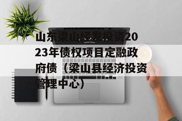 山东梁山经发投资2023年债权项目定融政府债（梁山县经济投资管理中心）