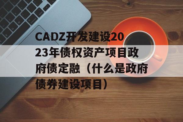 CADZ开发建设2023年债权资产项目政府债定融（什么是政府债券建设项目）