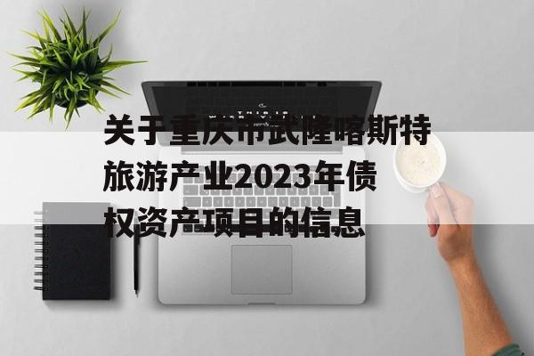 关于重庆市武隆喀斯特旅游产业2023年债权资产项目的信息