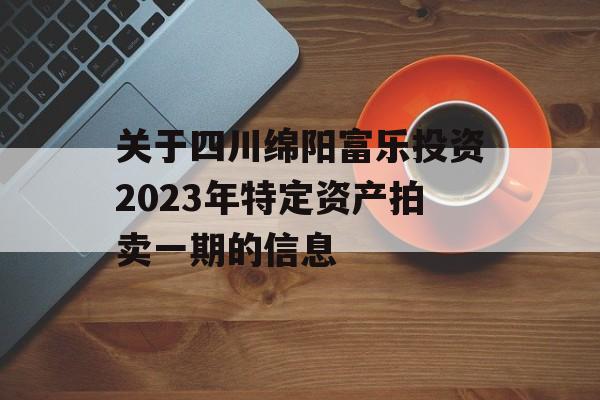 关于四川绵阳富乐投资2023年特定资产拍卖一期的信息