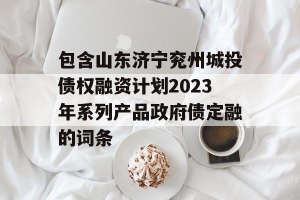 包含山东济宁兖州城投债权融资计划2023年系列产品政府债定融的词条