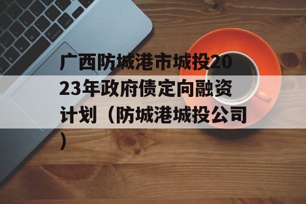 广西防城港市城投2023年政府债定向融资计划（防城港城投公司）