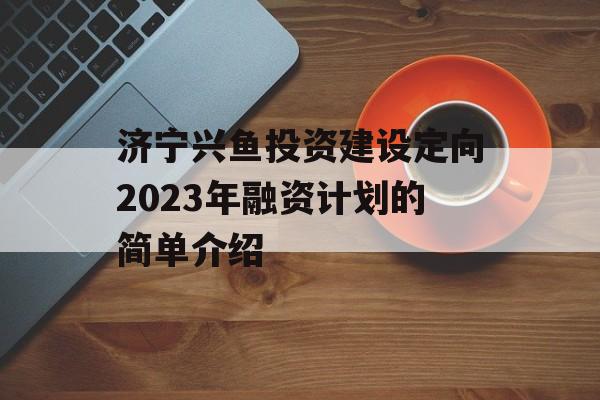 济宁兴鱼投资建设定向2023年融资计划的简单介绍