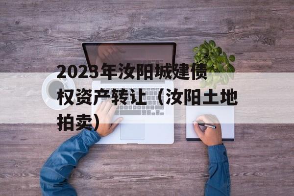 2023年汝阳城建债权资产转让（汝阳土地拍卖）