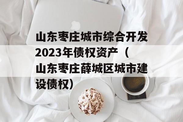 山东枣庄城市综合开发2023年债权资产（山东枣庄薛城区城市建设债权）