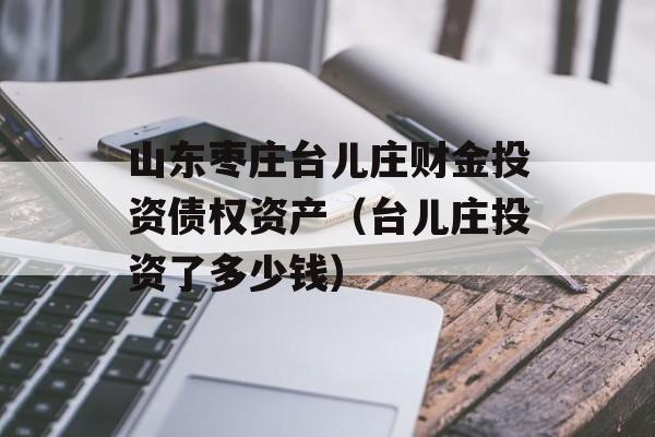 山东枣庄台儿庄财金投资债权资产（台儿庄投资了多少钱）