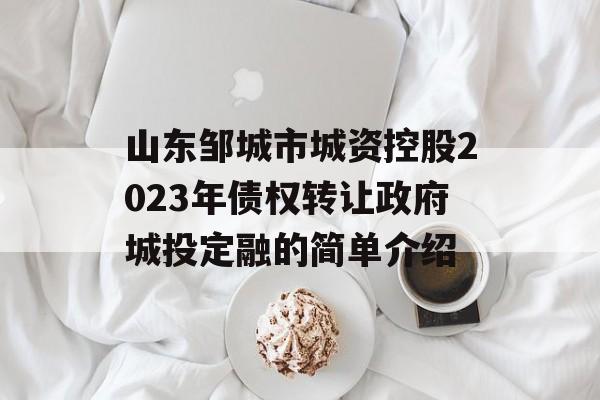 山东邹城市城资控股2023年债权转让政府城投定融的简单介绍