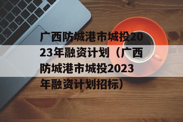 广西防城港市城投2023年融资计划（广西防城港市城投2023年融资计划招标）