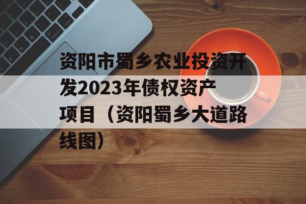 资阳市蜀乡农业投资开发2023年债权资产项目（资阳蜀乡大道路线图）