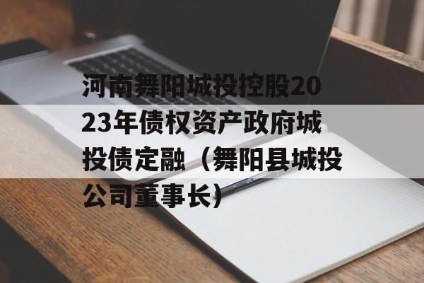 河南舞阳城投控股2023年债权资产政府城投债定融（舞阳县城投公司董事长）