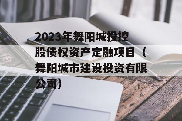 2023年舞阳城投控股债权资产定融项目（舞阳城市建设投资有限公司）