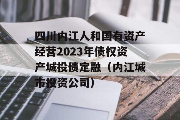 四川内江人和国有资产经营2023年债权资产城投债定融（内江城市投资公司）