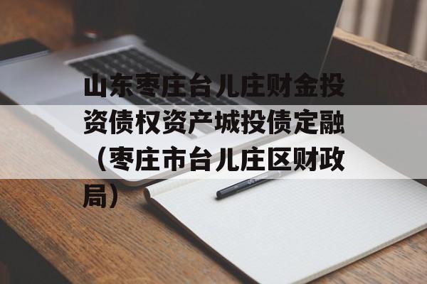 山东枣庄台儿庄财金投资债权资产城投债定融（枣庄市台儿庄区财政局）