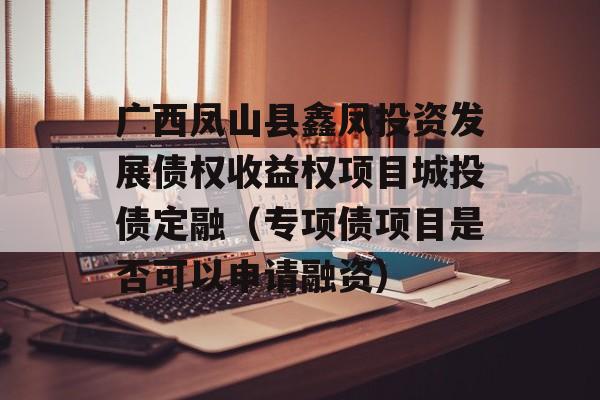 广西凤山县鑫凤投资发展债权收益权项目城投债定融（专项债项目是否可以申请融资）