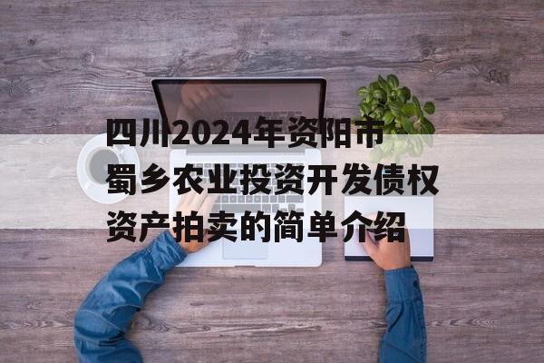 四川2024年资阳市蜀乡农业投资开发债权资产拍卖的简单介绍