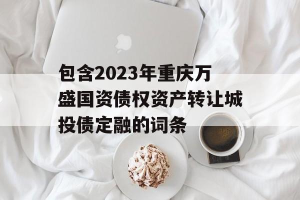 包含2023年重庆万盛国资债权资产转让城投债定融的词条