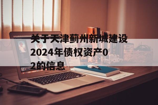 关于天津蓟州新城建设2024年债权资产02的信息