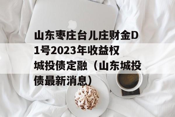 山东枣庄台儿庄财金D1号2023年收益权城投债定融（山东城投债最新消息）