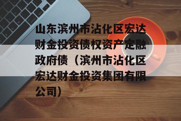 山东滨州市沾化区宏达财金投资债权资产定融政府债（滨州市沾化区宏达财金投资集团有限公司）