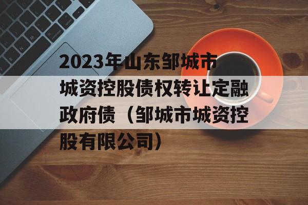 2023年山东邹城市城资控股债权转让定融政府债（邹城市城资控股有限公司）