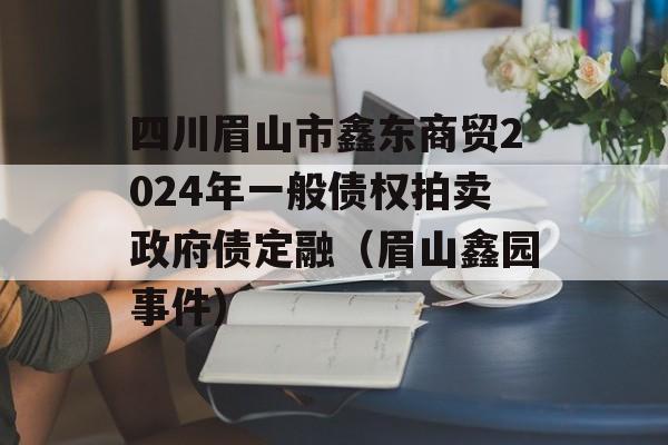 四川眉山市鑫东商贸2024年一般债权拍卖政府债定融（眉山鑫园事件）