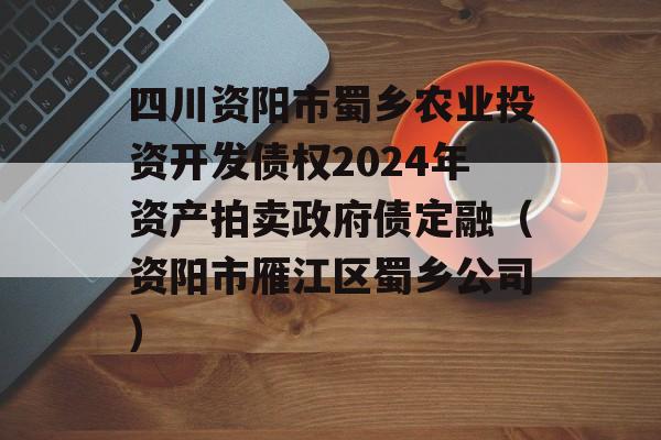 四川资阳市蜀乡农业投资开发债权2024年资产拍卖政府债定融（资阳市雁江区蜀乡公司）