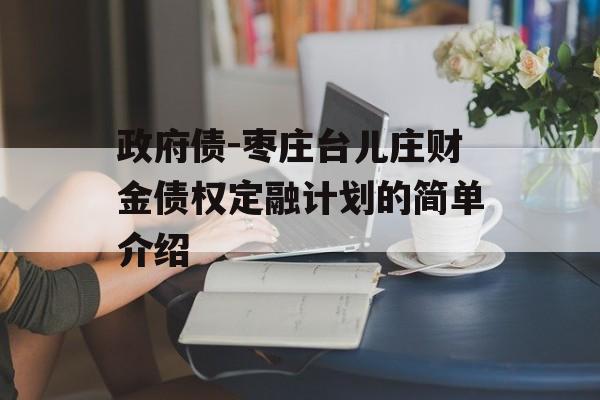 政府债-枣庄台儿庄财金债权定融计划的简单介绍