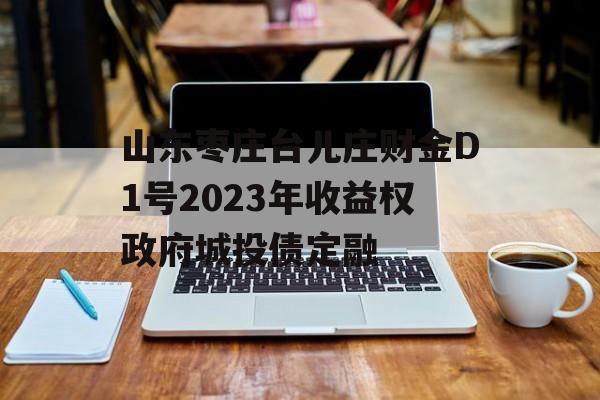 山东枣庄台儿庄财金D1号2023年收益权政府城投债定融